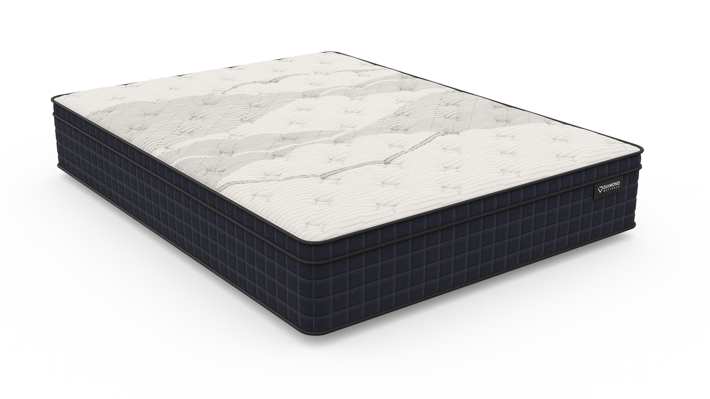 contour gel Euro top 12" medium mattress